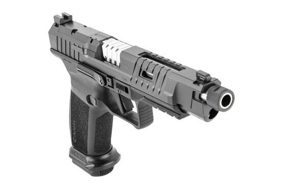 The METE SFX Pro features a 5.74in threaded barrel.
